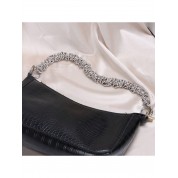 Versatile Heavy Metal Irregular Chain Bag