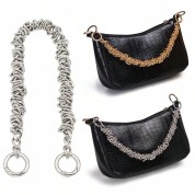 Versatile Heavy Metal Irregular Chain Bag