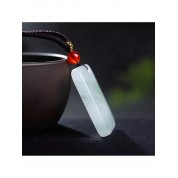 Natural Jade Buddha Peace Pendant Necklace