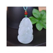 Jade Buddha Pixiu Dragon Guardian Necklace