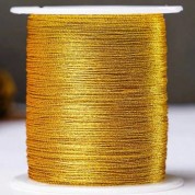 Golden Polyamide Thread For Diy Jewelry