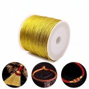 Golden Polyamide Thread For Diy Jewelry