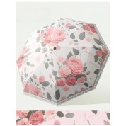 High-end Automatic Floral Umbrella