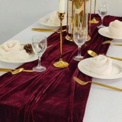 Luxurious Velvet Tablecloth For Elegant Events