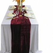 Luxurious Velvet Tablecloth For Elegant Events