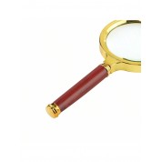 Handheld Magnifying Glass With Wooden Handle