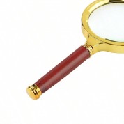 Handheld Magnifying Glass With Wooden Handle