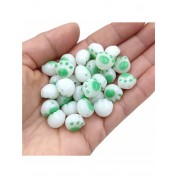 Imitation White Jade Cat Paw Beads For Diy Jewelry