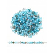 Versatile Blue Glass Beads For Diy Jewelry