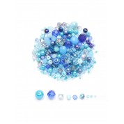 Versatile Blue Glass Beads For Diy Jewelry