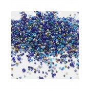 Versatile Blue Glass Beads For Diy Jewelry