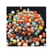 Vibrant Agate Tumbled Stones For Multi-use Decor