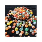 Vibrant Agate Tumbled Stones For Multi-use Decor