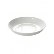 Elegant White Jade Bone China Plate