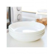 Elegant White Jade Bone China Plate