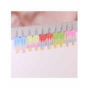 Colorful Ice Cream Cartoon Earrings