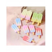 Colorful Ice Cream Cartoon Earrings