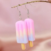 Colorful Ice Cream Cartoon Earrings