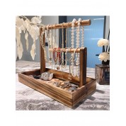 Solid Wood Jewelry Stand For Bracelets And Watches