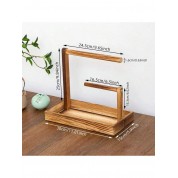 Solid Wood Jewelry Stand For Bracelets And Watches