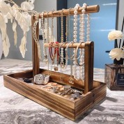 Solid Wood Jewelry Stand For Bracelets And Watches