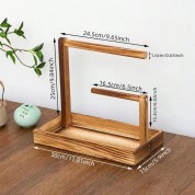 Solid Wood Jewelry Stand For Bracelets And Watches