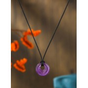 Versatile Pu Leather Pendant Necklace