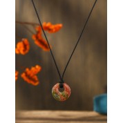 Versatile Pu Leather Pendant Necklace