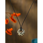 Versatile Pu Leather Pendant Necklace