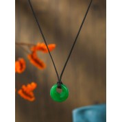 Versatile Pu Leather Pendant Necklace