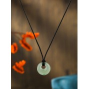 Versatile Pu Leather Pendant Necklace