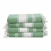 Luxurious Jade Green Beach Towels 4 Pack