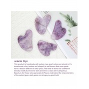 Mini Rose Quartz Gua Sha Tool For Facial Care