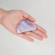 Mini Rose Quartz Gua Sha Tool For Facial Care