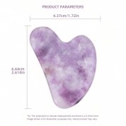 Mini Rose Quartz Gua Sha Tool For Facial Care