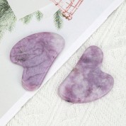 Mini Rose Quartz Gua Sha Tool For Facial Care