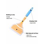 Versatile Two-color Jade Silicone Spatula