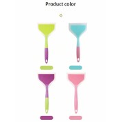 Versatile Two-color Jade Silicone Spatula