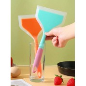 Versatile Two-color Jade Silicone Spatula