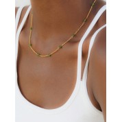 Elegant S925 Sterling Silver Jade Necklace