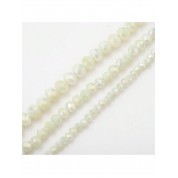 Versatile Crystal Glass Flat Beads Set