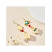 Vintage Chinese Style Pearl Earrings