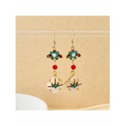 Vintage Chinese Style Pearl Earrings