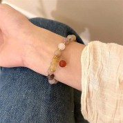 Handmade Jade Gourd Bangle Bracelet