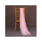 Versatile White Tulle Backdrop Curtain