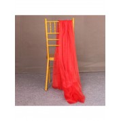 Versatile White Tulle Backdrop Curtain