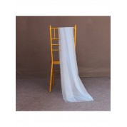 Versatile White Tulle Backdrop Curtain