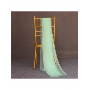 Versatile White Tulle Backdrop Curtain