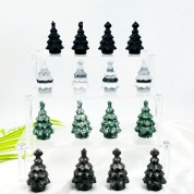 Mixed Gemstone Mini Christmas Tree Decor