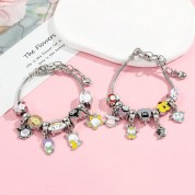 Sanrio Hellokitty Kuromi Beaded Bracelet